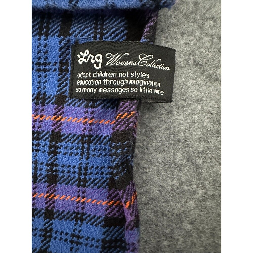 LRG Wovens Lifted Research Group Plaid Flannel Shirt 3XL‎ Skate Y2K Streetwear - Picture 4 of 8